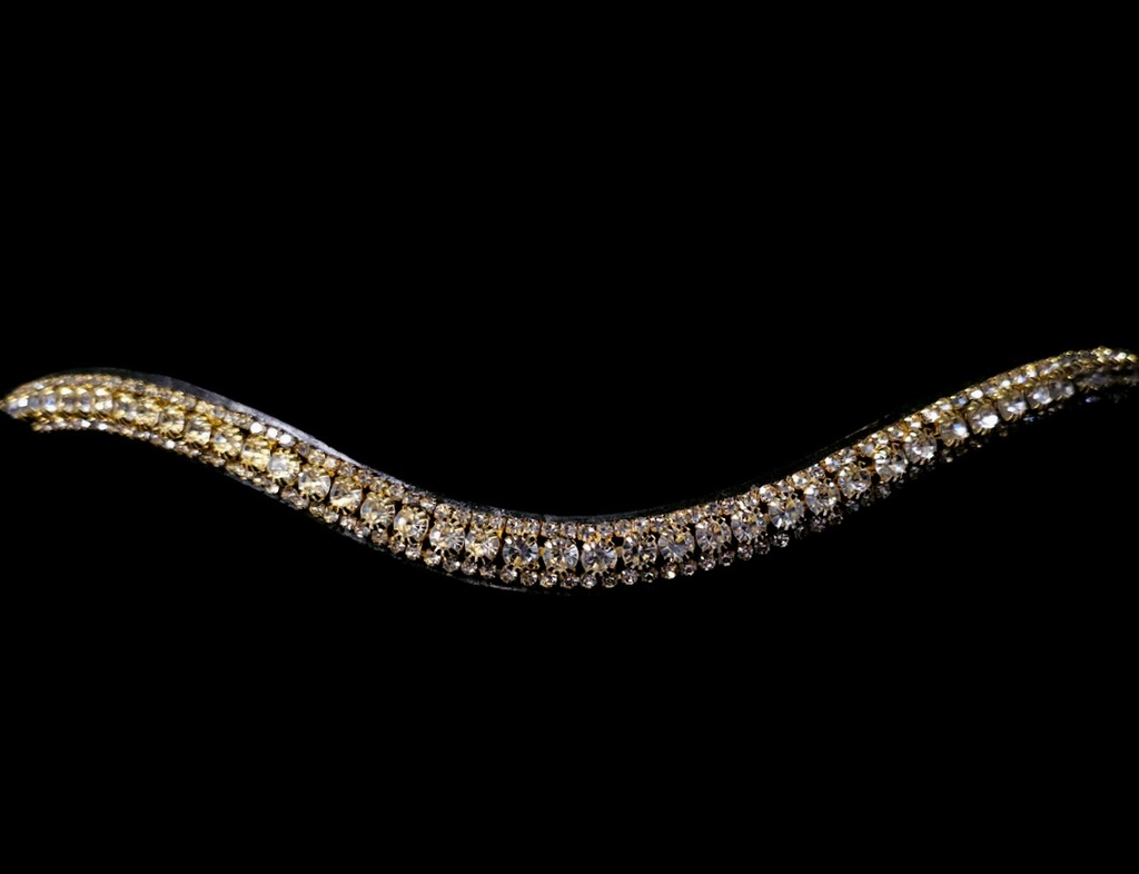 Browband Gold Glamour