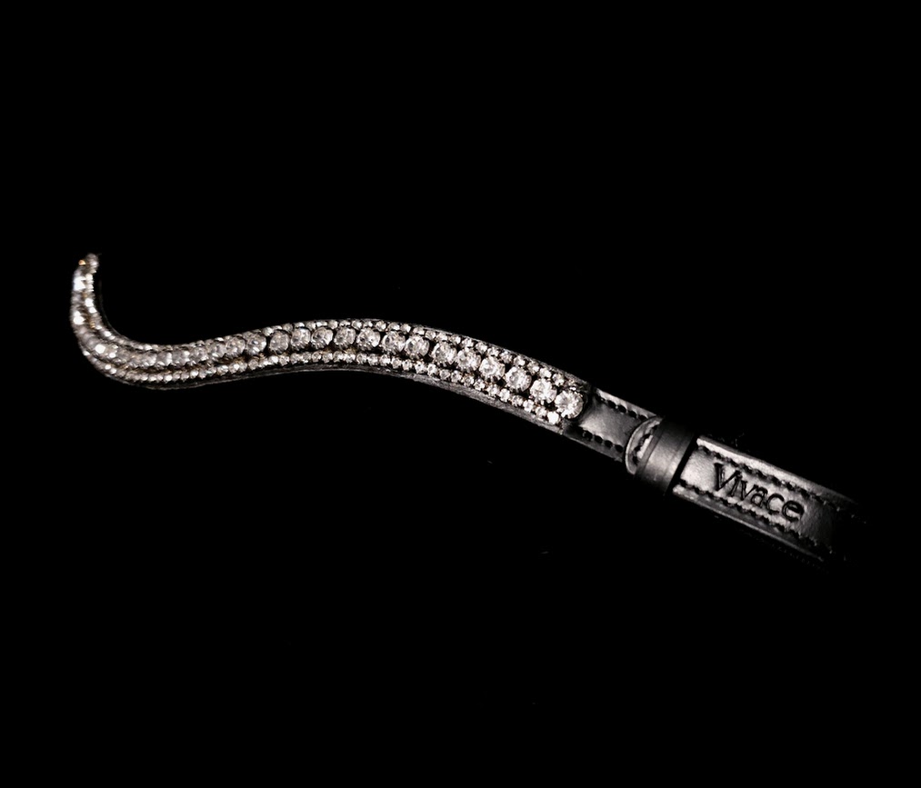 Browband Silver Glamour