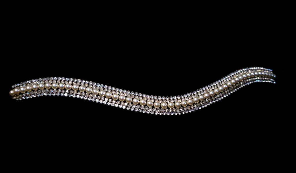 Browband Regal Pearl